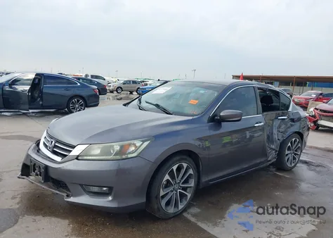 2015 Honda Accord Sport from USA, damaged, VIN 1HGCR2F5XFA266826